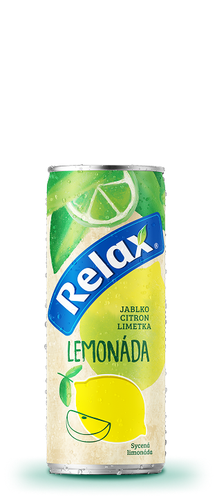 Relax lemonáda CITRÓN-LIMETKA