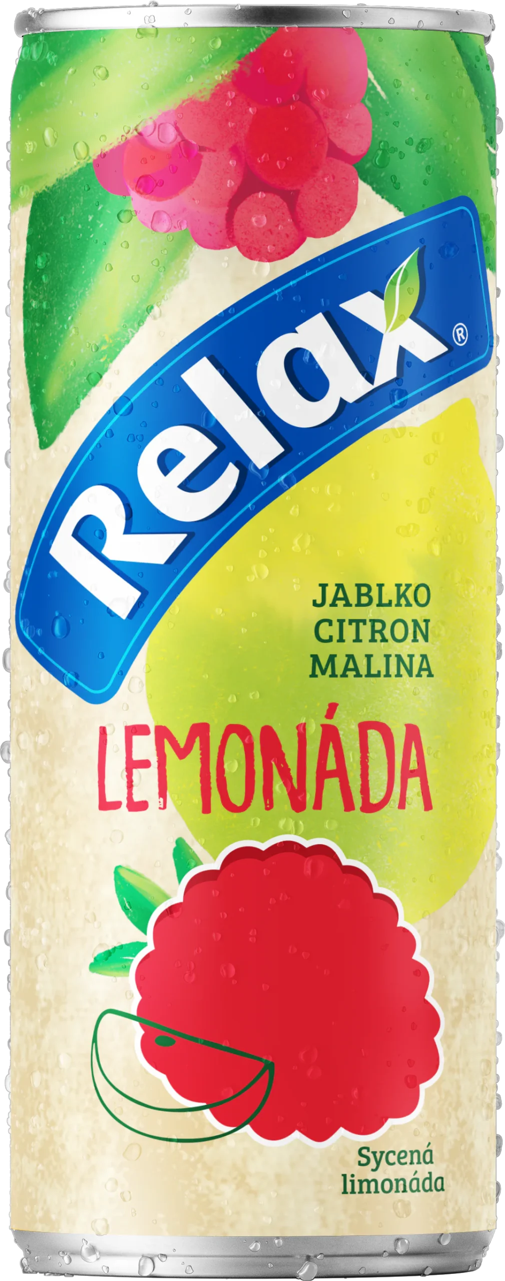Relax lemonáda CITRÓN-MALINA